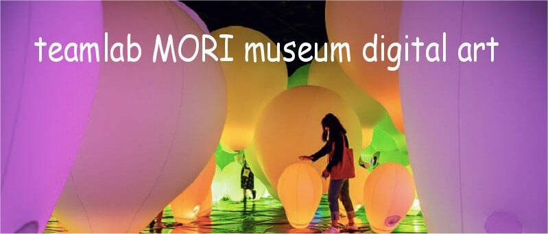 foto teamlab MORI museum in Giappone