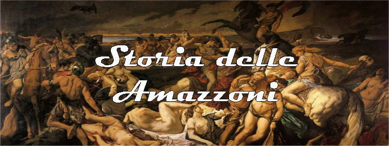 storia delle amazzoni in arte