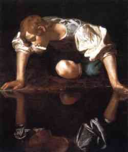 Narciso - Quadro del Caravaggio