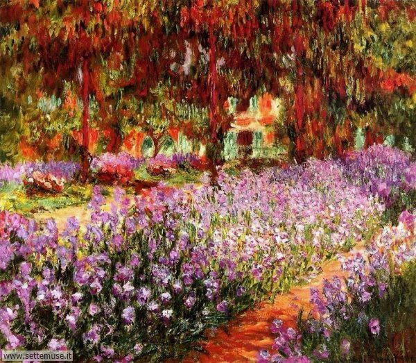 borghi fioriti Claude Monet