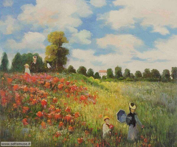paesaggi romantici Claude Monet