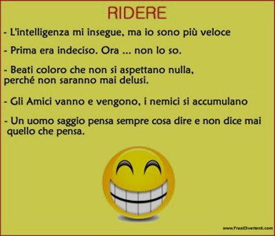 Vignetta tanto per sorridere