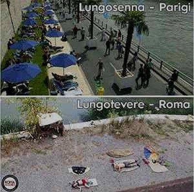 Lungo senna e lungo tevere