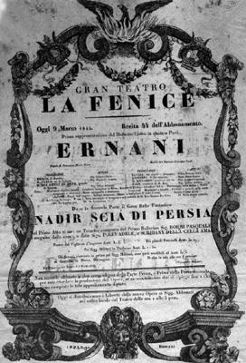 Ernani La Fenice 1844