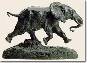 Elefante di Barye Antoine Louis