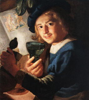 Dipinto di Gerard van Honthorst, detto anche Gerrit van Honthorst