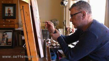 Jack Vettriano al lavoro