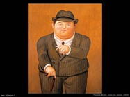 Fernando Botero_uomo_con_bastone_2002