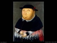 Fernando Botero_obispo_1989