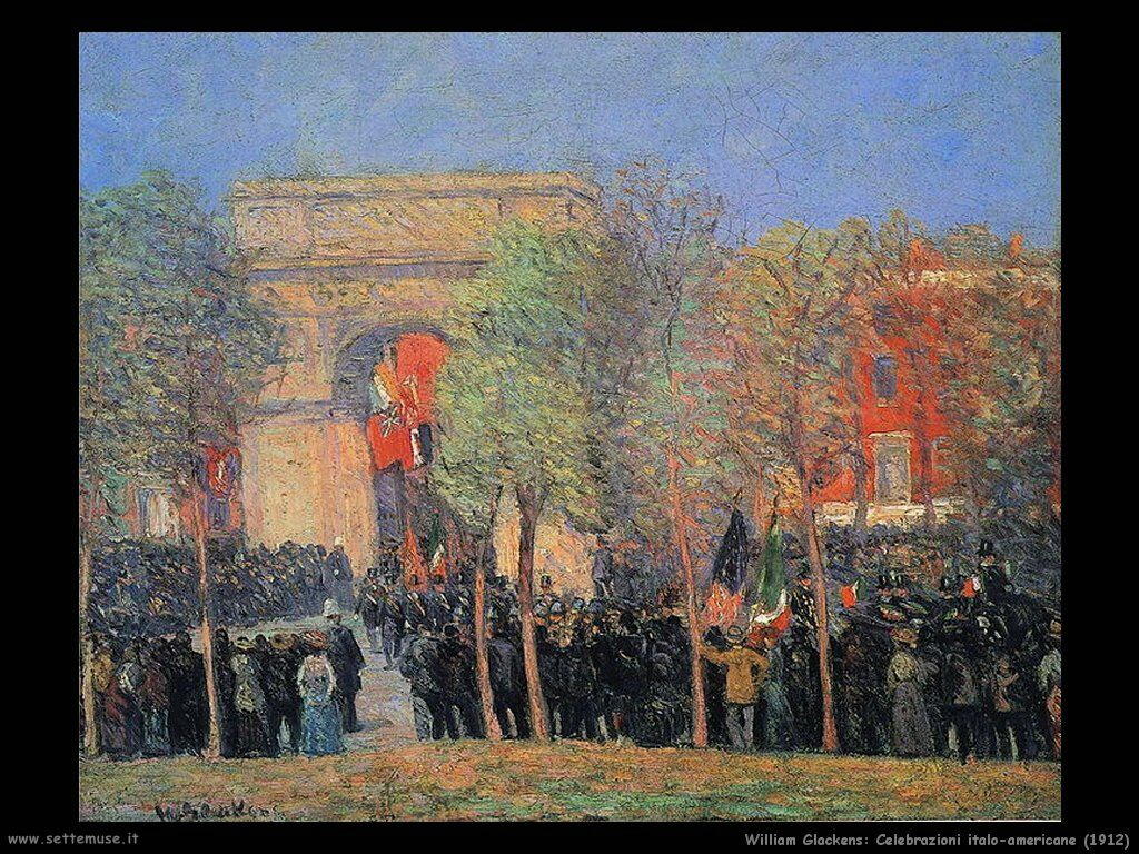 william_glackens_Celebrazioni italo-americane (1912)