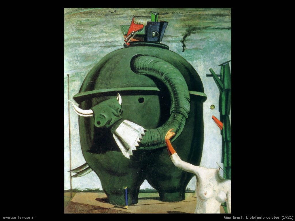 1921 max ernst elefante_celebes