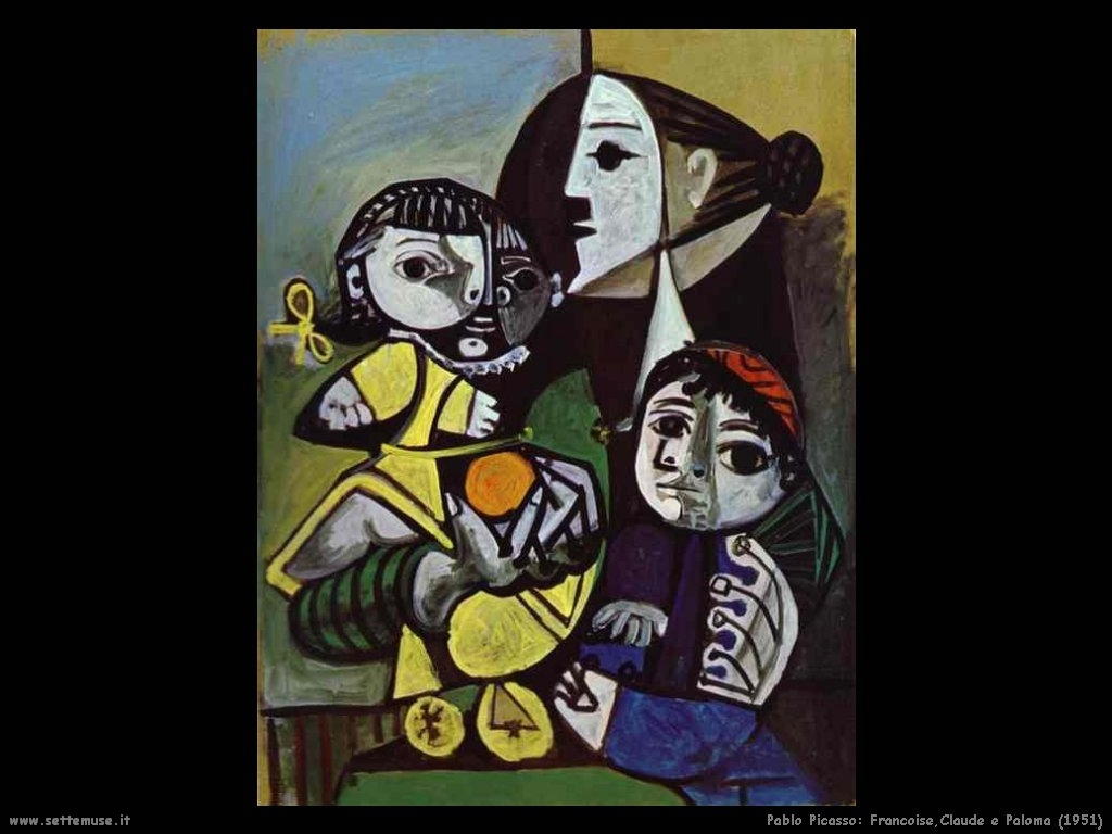 1951_pablo_picasso_francoise_claude_e_paloma