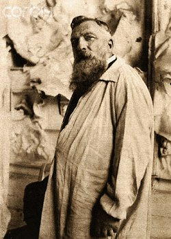 Foto di Auguste Rodin