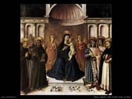 Beato Angelico Pala d'altare Bosco ai frati