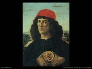 Sandro Botticelli Ritratto di uomo con medaglia