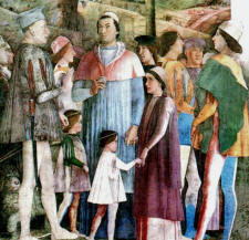 Andrea Mantegna affresco Palazzo Ducale Mantova