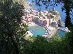 Fotografia panoramica su Vernazza