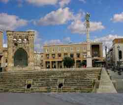 Lecce Anfiteatro e s. Oronzo