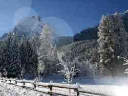 Moena sotto la neve