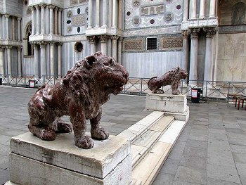 i leonicini della piazzetta di san marco